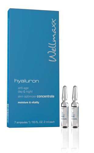 Wellmaxx Hyaluron + calcium skin optimizer concentrate, 2 ml