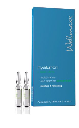 Wellmaxx Hyaluron + aloe vera moist intense skin optimizer concentrate, 2 ml