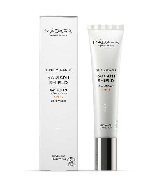 MADARA TIME MIRACLE Radiant Shield Day Cream SPF15-Tagescreme 40ml