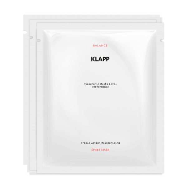 KLAPP Triple Action Moisturizing Sheet Mask 3Stk.