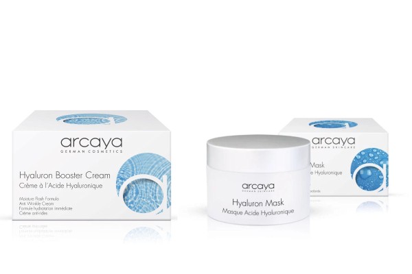 arcaya Hyaluron Booster Cream 100ml + Hyaluron Mask 100ml Set