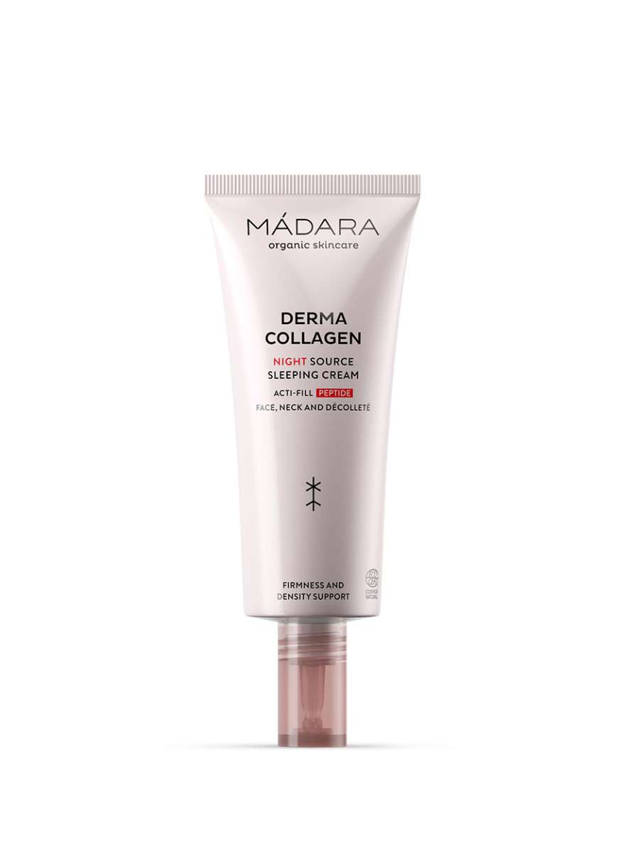 MADARA DERMA COLLAGEN Night Cream – Anti-Aging Nachtcreme Mit Peptiden & Hyaluronsäure, 70 Ml